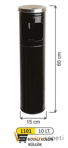 Arı Metal 1101 Kolon Küllük Boyalı 10 L 1 No