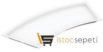 Külsan Gastro Boutique Melamin Teşhir Tabağı Yarım Ay 40x15 cm