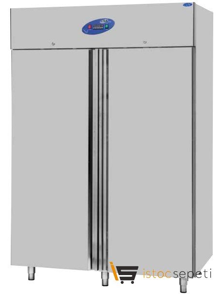 CSA İnox İkili Dikey Buzdolabı CS-DBL 1400