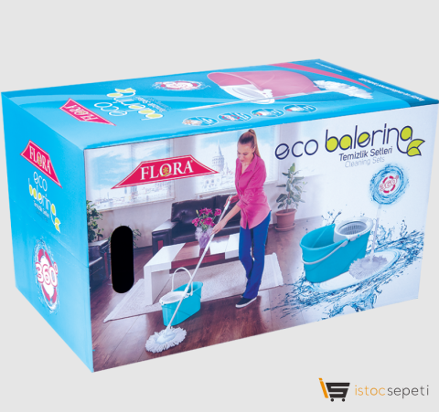 Flora Balerina Soft Pembe Temizlik Seti F187