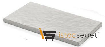 Külsan Thermoset Pano Taş Efektli GN 1/3 17.7x32.5 cm Beyaz