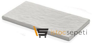 Külsan Thermoset Pano Taş Efektli GN 1/3 17.7x32.5 cm Beyaz