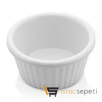 Külsan Thermoset Ramekins Minimal 5.8 cm 30 ml Beyaz