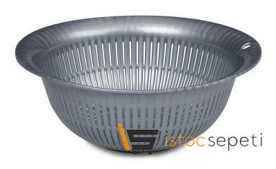 Makarna Süzgeci 23 cm Gri