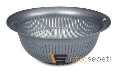 Makarna Süzgeci 23 cm Gri