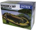 İntex Seahawk 400 Şişme Bot Set - INTEX 68351 Orjinal Kürek Takımı + Büyük Pompa