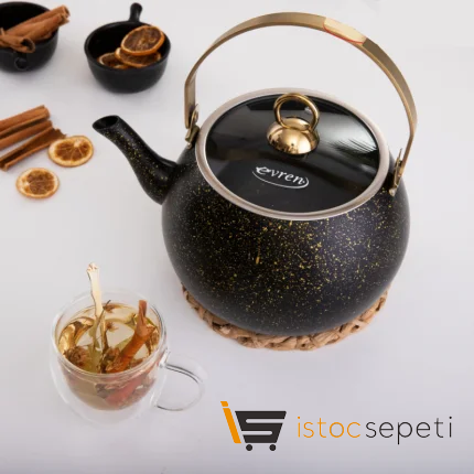 Gold Stone Küre Bitki Çayı Demliği 3 lt