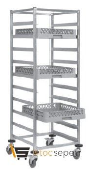Trolley Kaset Taşıma Yüksek MB 136X2