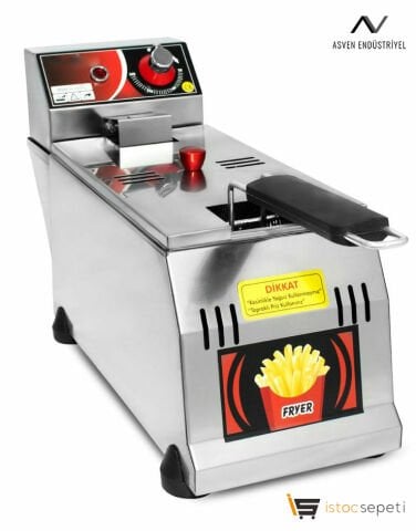 3 Lt Sanayi Tipi Elektrikli Fritöz