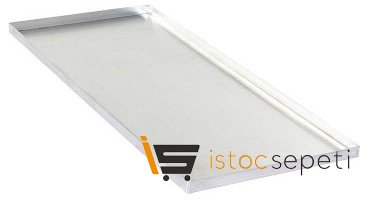 Köşe Kaynaklı Tava Alüminyum 1.5 mm 40x60x2 cm