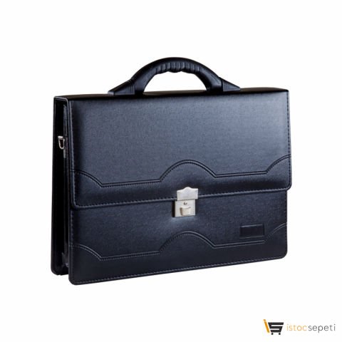 Siyah Evrak Çantası Ebat: 40 x 28 cm Promosyon