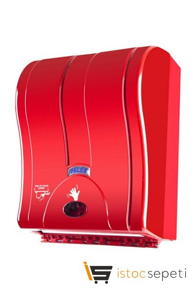Prestij Otomatik Havlu Dispenseri 21 Cm Kırmızı