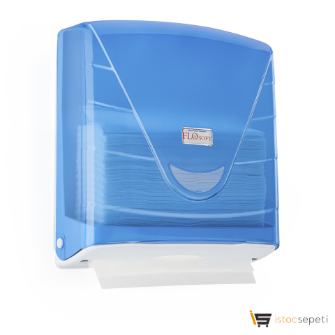 Flosoft Z Katlamalı Kağıt Havluluk 300'lük Mavi F088B