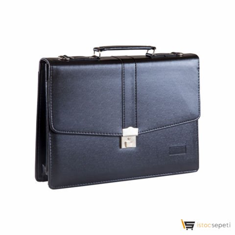 Siyah Evrak Çantası Ebat: 40 x 28 cm Promosyon