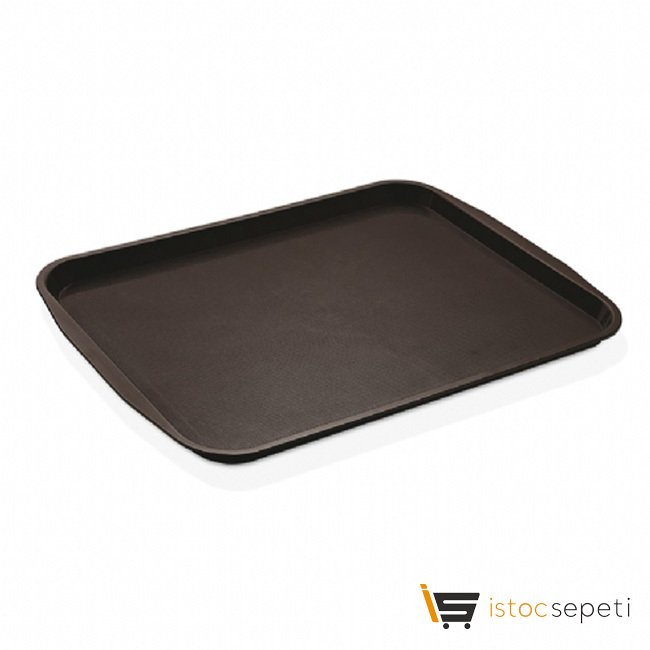 27 Cm X 36 Cm Servis Tepsisi Siyah