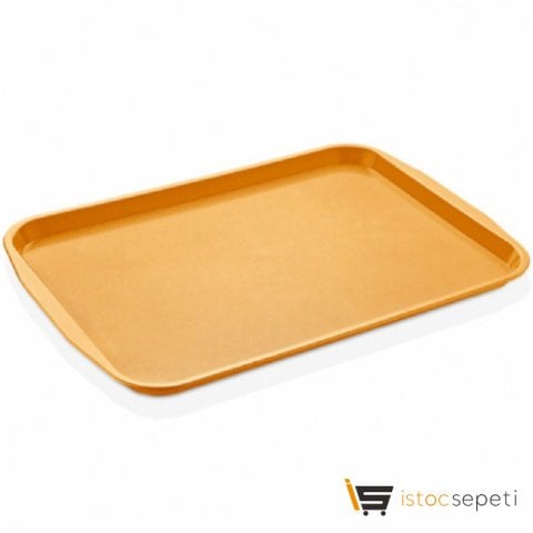 32 Cm X 44 Cm Servis Tepsisi Sarı