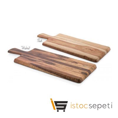 Külsan Thermoset Pano Ağaç Efektli Dikdörtgen Kulplu 50x19.5 cm