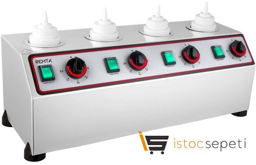 Remta 4'lü Isıtıcılı Sosluk SC5