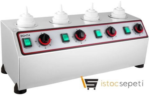 Remta 4'lü Isıtıcılı Sosluk SC5