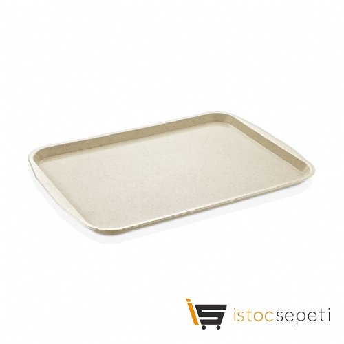 36 Cm X 46 Cm Servis Tepsisi Beyaz