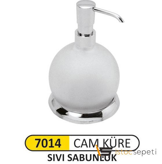 Arı Metal Sıvı Sabunluk Cam 400 Ml