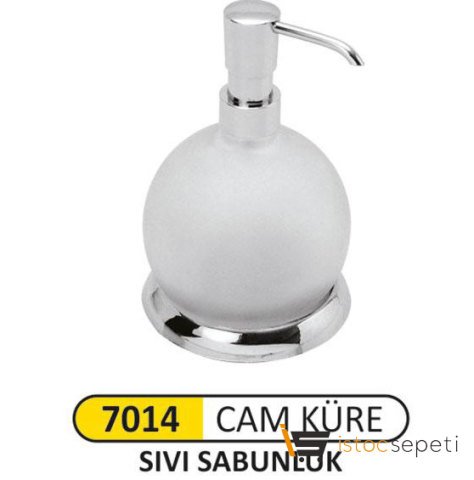 Arı Metal Sıvı Sabunluk Cam 400 Ml
