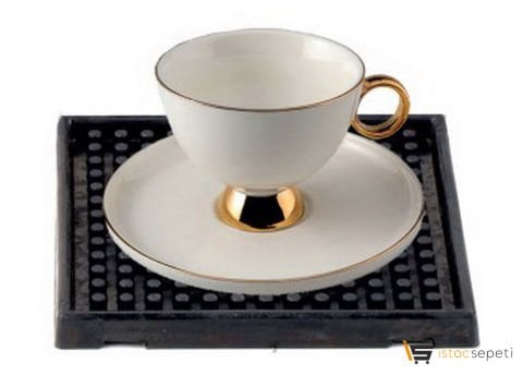 Atom Aksesuar Fincan-Bardak Altı Paspas 10x10 CM