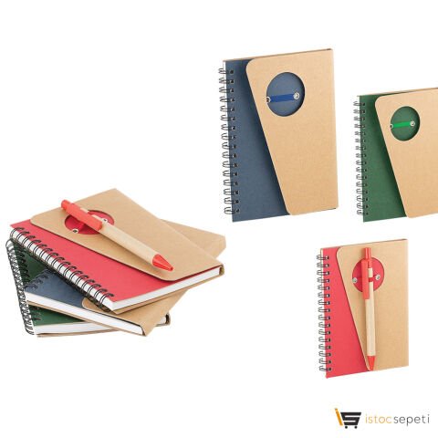 Geri Dönüşümlü Spiralli Defter Promosyon
