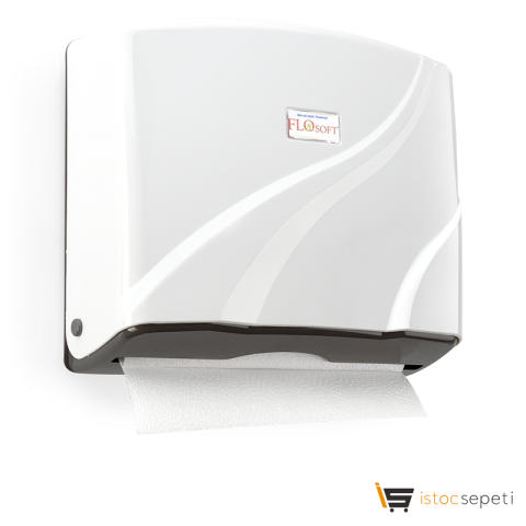 Flosoft Z Katlamalı  Kağıt Verici 200 Lük Beyaz F177B
