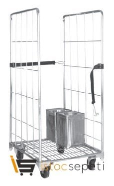 Trolley Yük Taşıma Tel / 2 Yan Kapalı MB 196G