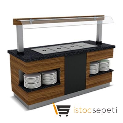 Empero Sümela Benmari Sıcak Servis Ünitesi 5x1/1 GN