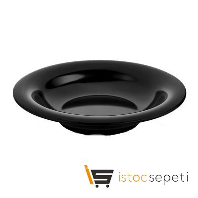Külsan Thermoset Soft Makarna Tabağı 30 cm 1500 ml Siyah