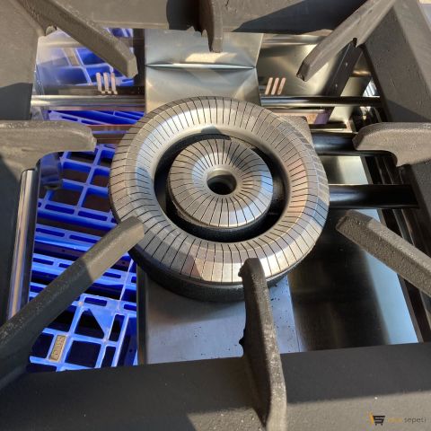 İki Yanışlı Doğalgazlı Lokanta Ocağı Kısa Ayaklı