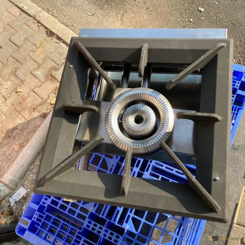 İki Yanışlı Doğalgazlı Lokanta Ocağı Kısa Ayaklı