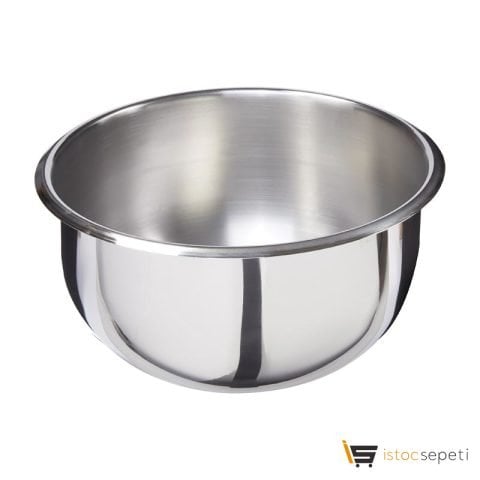 Metal Kulpsuz Mayonez Tenceresi 36 cm