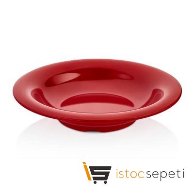 Külsan Thermoset Soft Makarna Tabağı 30 cm 1500 ml Kırmızı