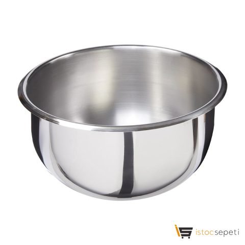 Metal Kulpsuz Mayonez Tenceresi 45 cm