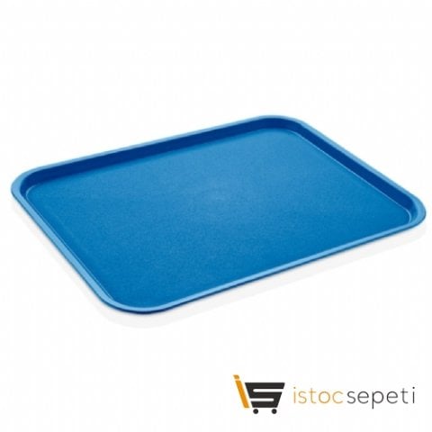 37 Cm X 48 Cm Servis Tepsisi PP Mavi