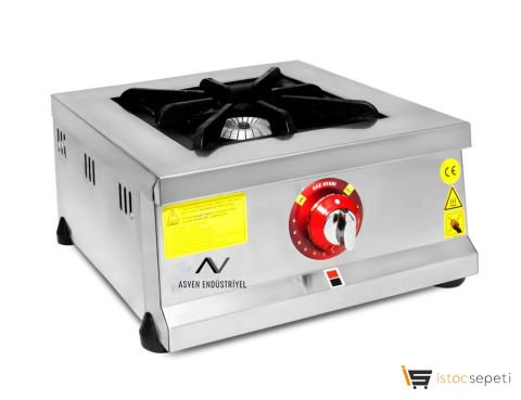 Tekli Doğalgazlı CE Belgeli Set Üstü Ocak