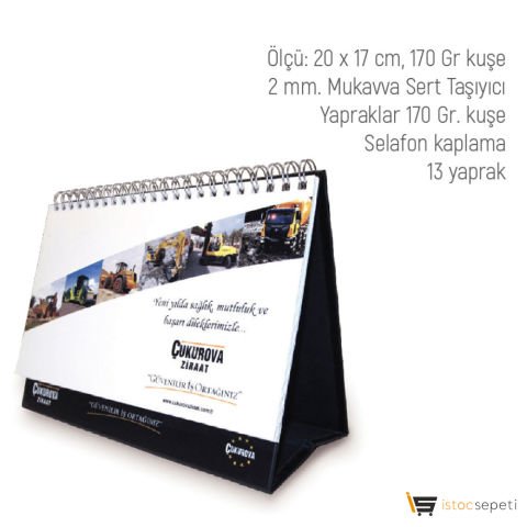 Uni Üçgen Takvim Promosyon