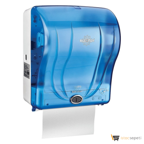 Rulopak Sensörlü Kağıt Havlu Dispenseri 21 Cm Mavi