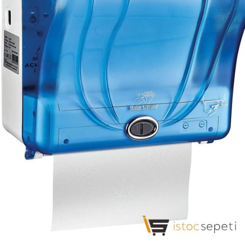 Rulopak Sensörlü Kağıt Havlu Dispenseri 21 Cm Mavi