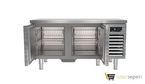 Portabianco CAK-2N70 Cihaz Altı Kısa Çift Kapılı Buzdolabı 180 Lt