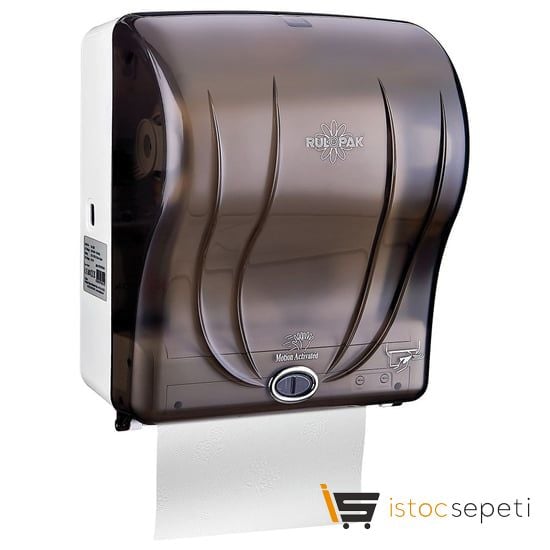 Rulopak Sensörlü Kağıt Havlu Dispenseri 21 Cm Füme