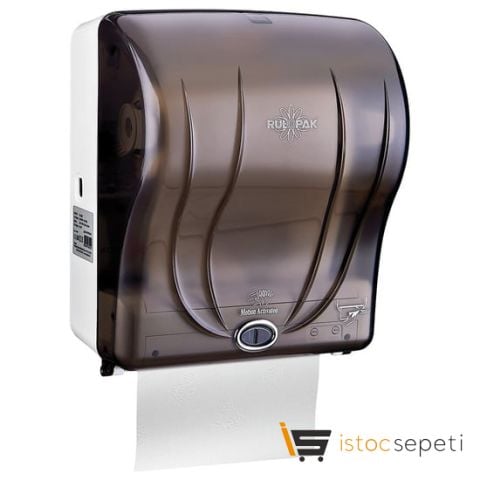 Rulopak Sensörlü Kağıt Havlu Dispenseri 21 Cm Füme