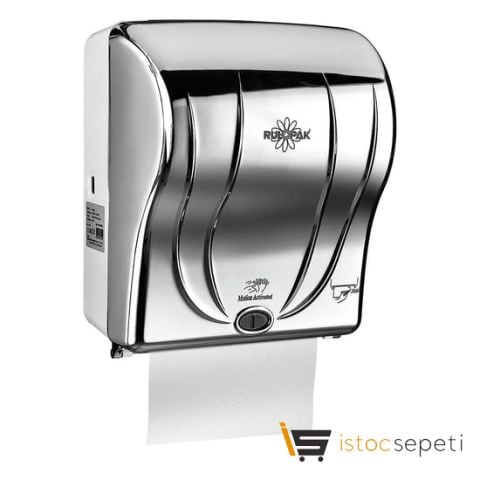 Rulopak Sensörlü Kağıt Havlu Dispenseri 21 Cm Krom