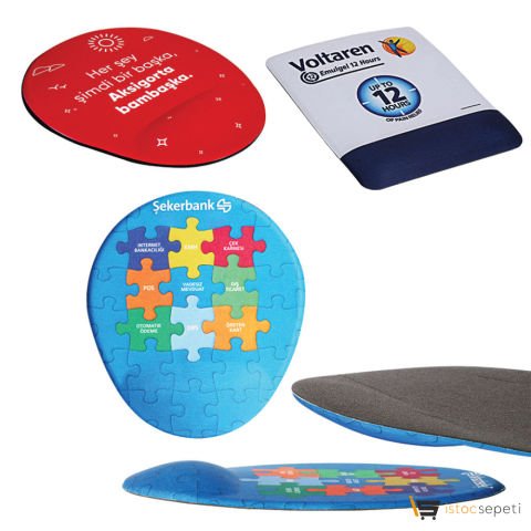 Sünger Bilekli Mousepad Sünger Bilekli MousePad Promosyon
