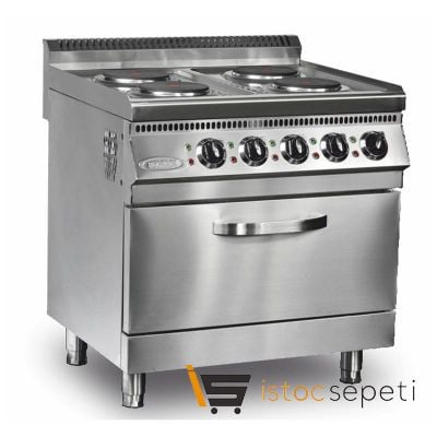 Pimak 6 Gözlü Kuzine 1 Fırınlı120x70x85 cm Elektrikli