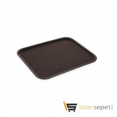 31 Cm X 41 Cm Servis Tepsisi PP Siyah