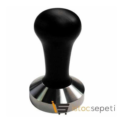 Epinox Alüminyum Saplı Tamper 58 mm Siyah